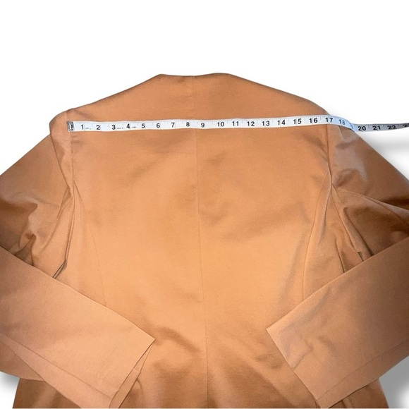 LANE BRYANT Ponte Bryant Collarless Blazer - Tan Women’s 16 - Picture 12 of 16